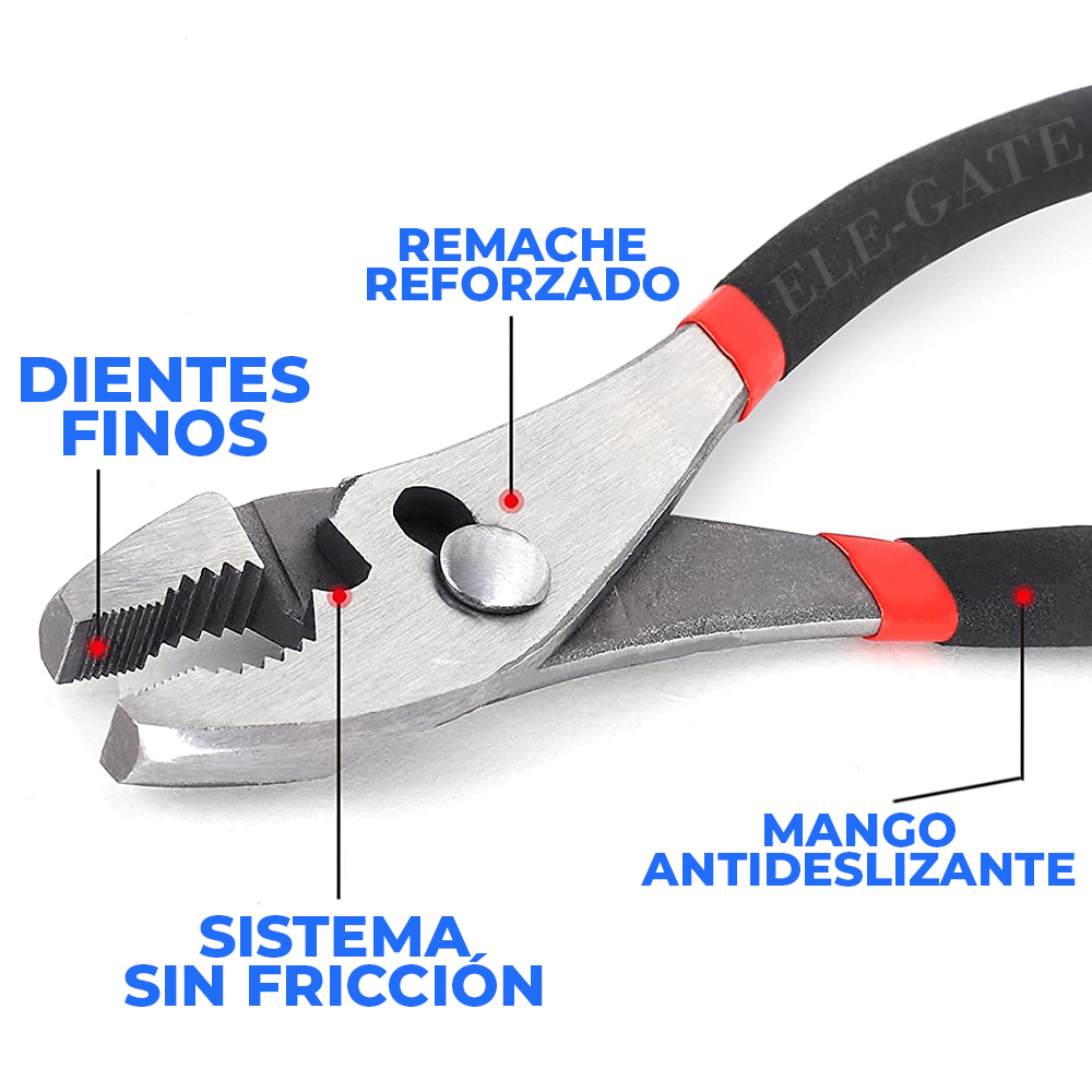 Juego De Alicates Pinzas Con Empuñaduras Cómodas Paquete Con 5 Piezas - Image 4