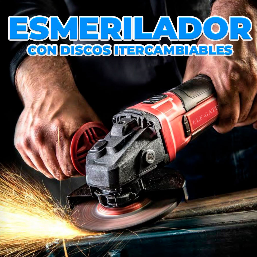 Esmerilador y Amoladora de Alta Potencia no Incluye Discos