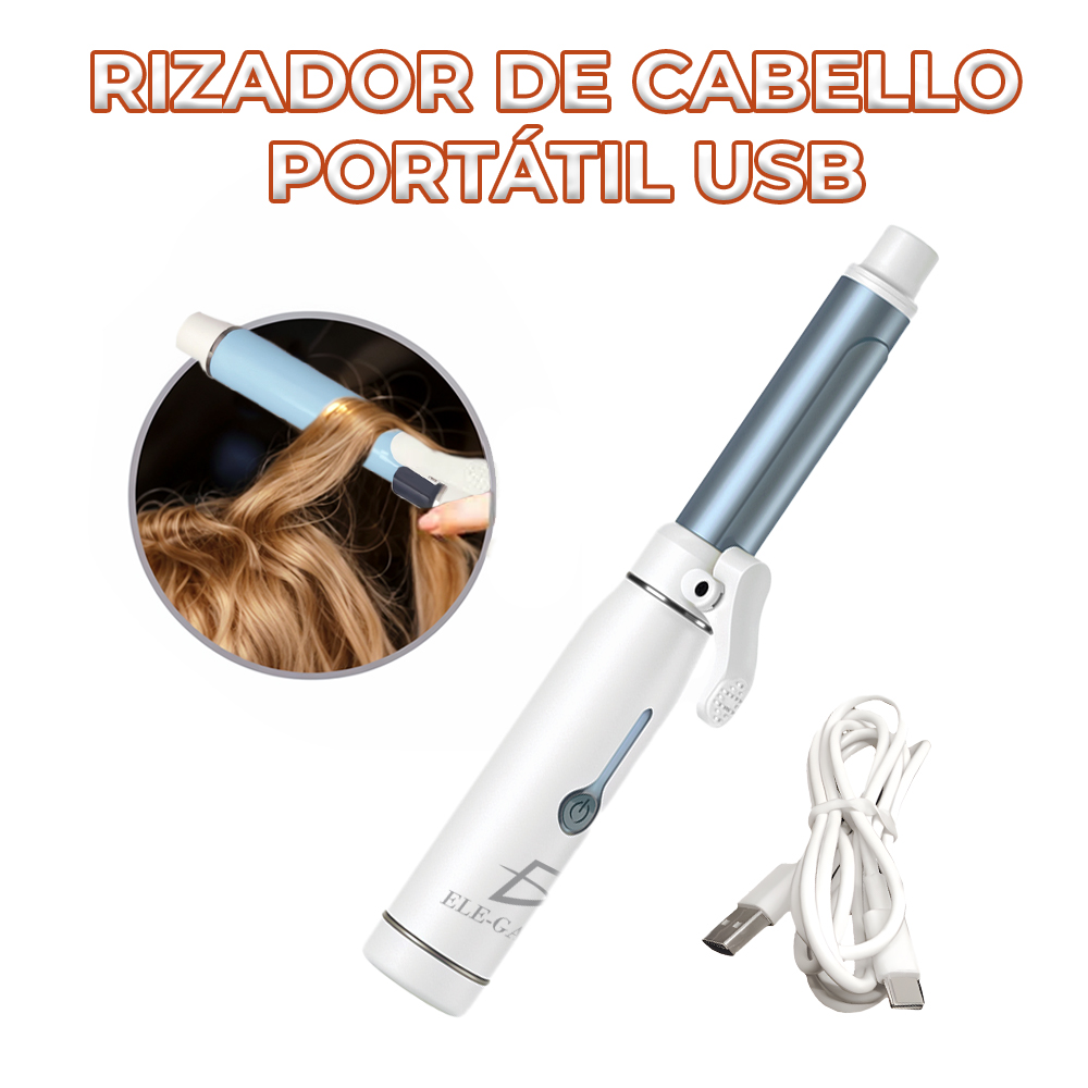 Rizador de Pelo Portátil para Peinar Rizos y Ondas