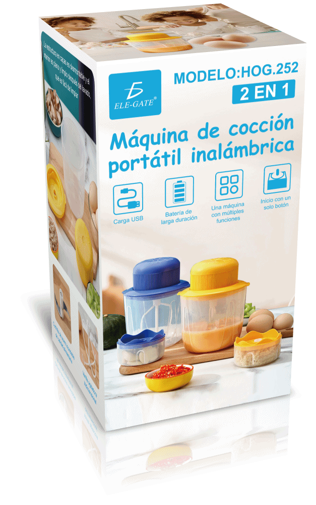 Mini Batidor y Cortador de Alimentos Multifuncional - Image 6