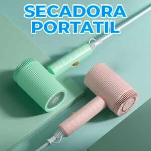 Secador de Pelo Profesional con Motor sin Escobillas de 1400W - 3 Velocidades y 4 Temperaturas,  con boquilla magnética, Caja de Aromaterapia