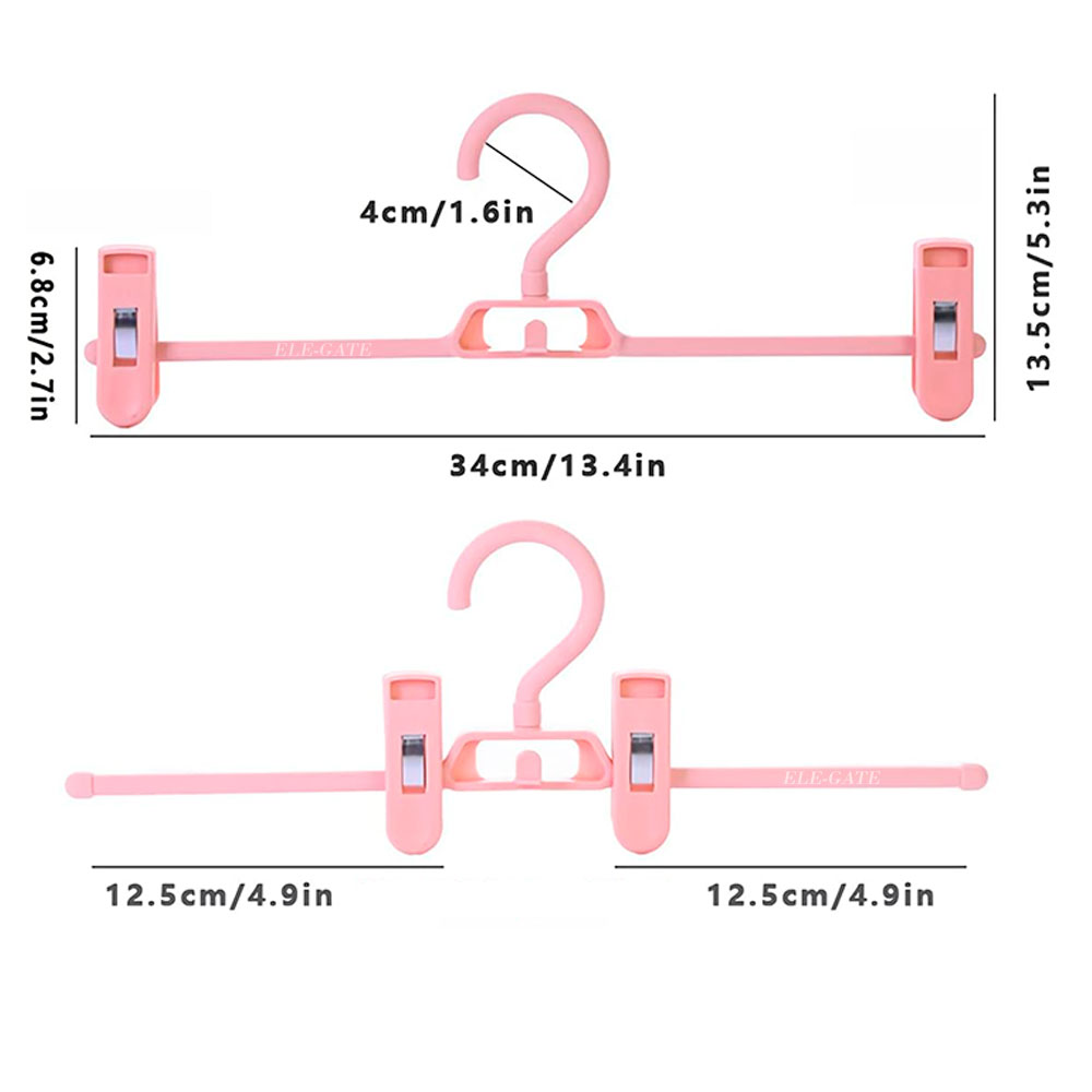 Perchero de Plástico Ajustable - Solución de Almacenamiento Organizado Paquete por 5 PZS - Image 6