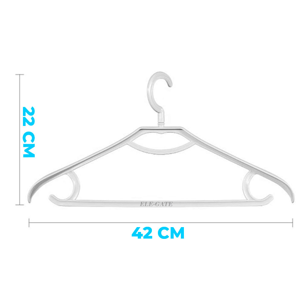 Perchas para Ropa Ajustables - Organización de Vestuario Eficiente Paquete por 10 PZS - Image 3