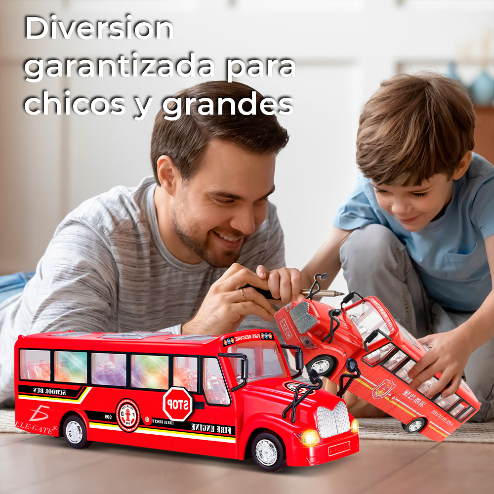 Camión de Bomberos Grande - Diversión Educativa para Niños - Image 3