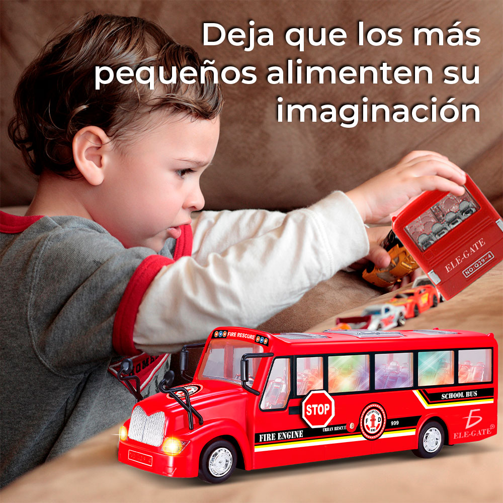 Camión de Bomberos Grande - Diversión Educativa para Niños - Image 2
