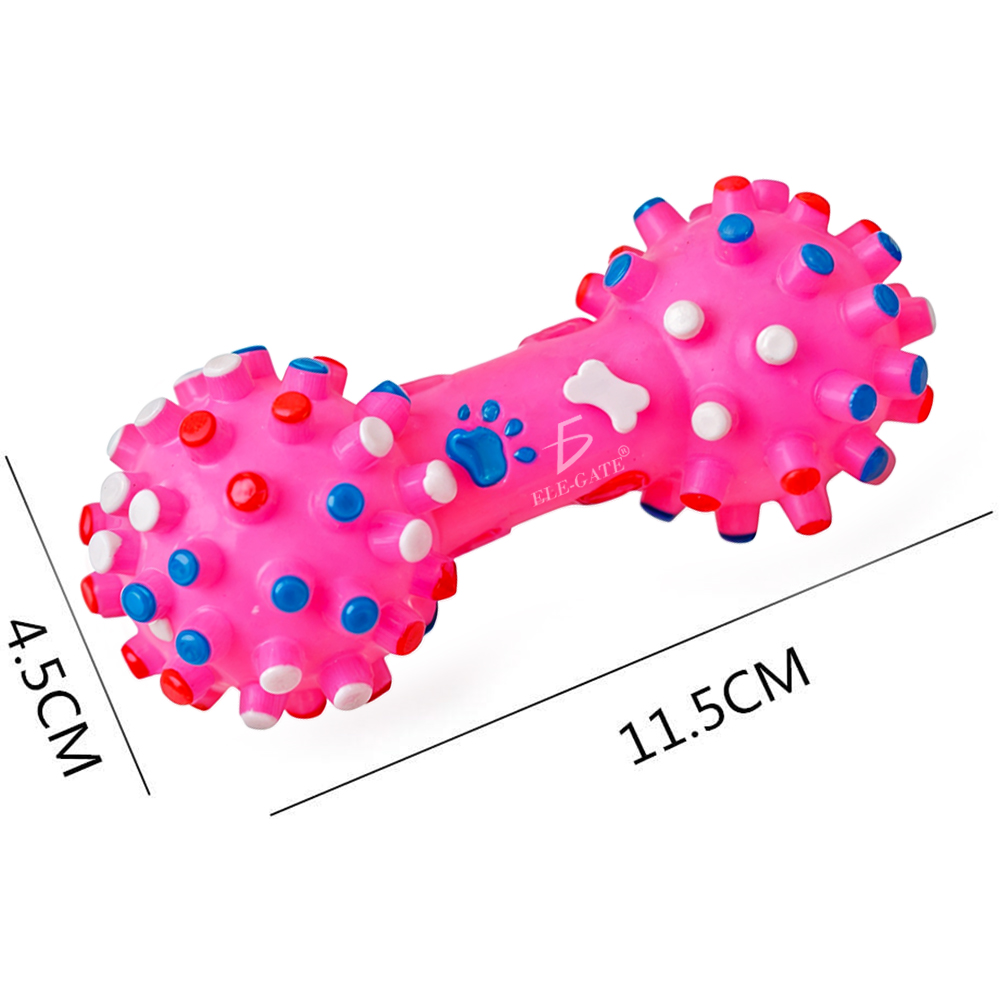 Juguetes Masticables para Mascotas con Chirriante - 3 Juguetes (Color Aleatorio) - Image 6