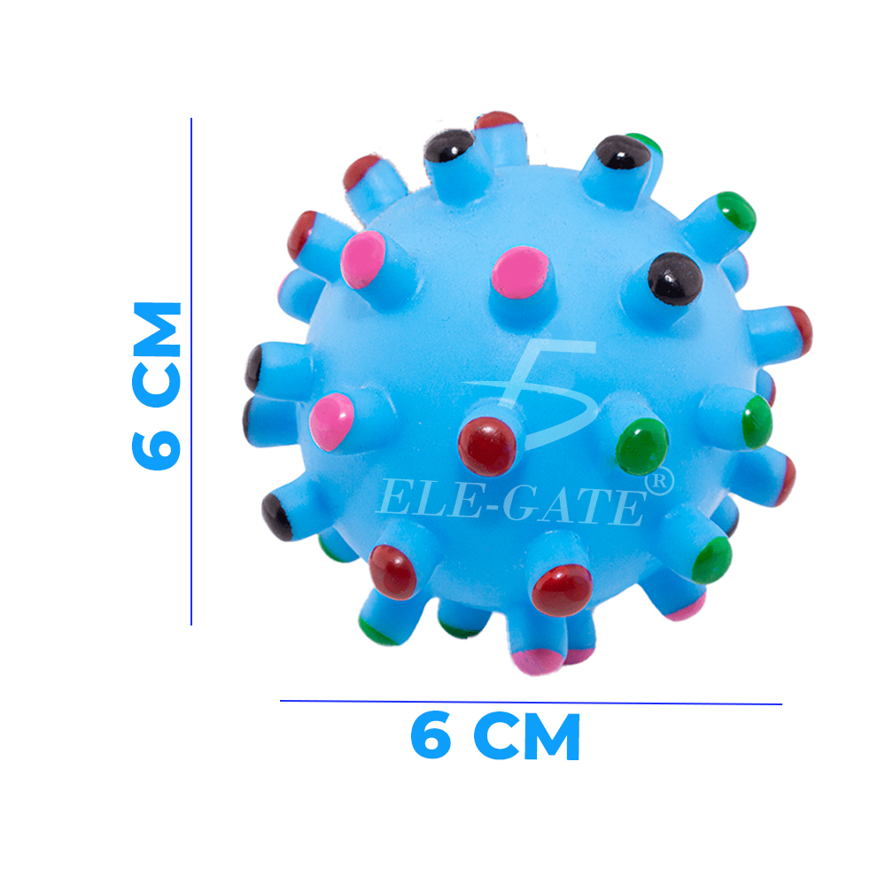 Juguetes Masticables para Mascotas con Chirriante - 3 Juguetes (Color Aleatorio) - Image 7