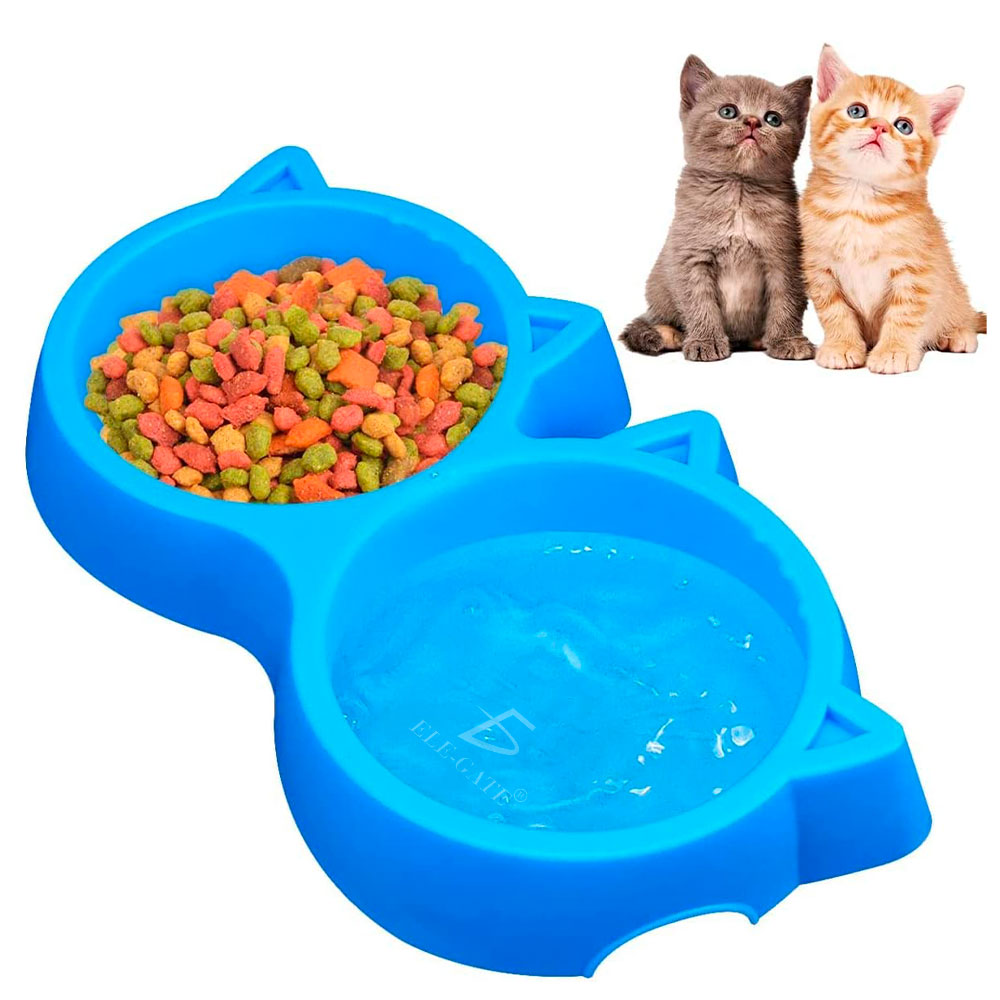 Alimentador de Plástico en Forma de Gato para Mascotas - Image 5
