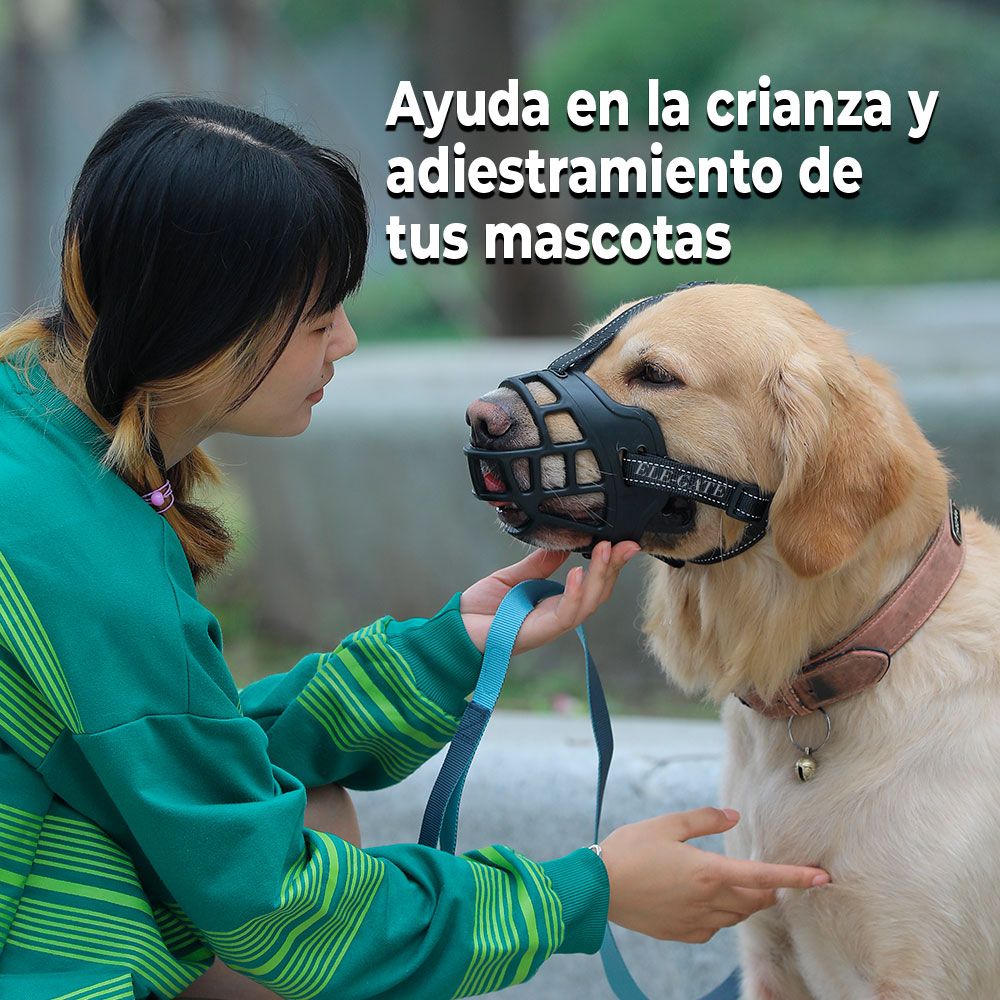 Bozal de Silicona Transpirable para Perros Grandes - Control Efectivo y Comodidad - Image 5