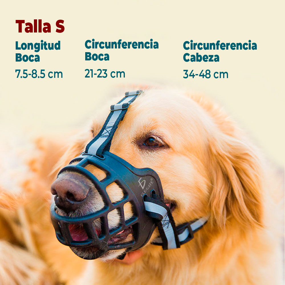 Bozal de Canasta para Perros - Evita Ladridos, Mordeduras talla S - Image 2