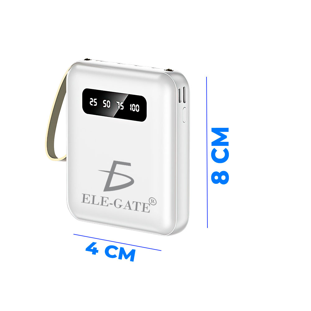 Batería Cargador Portátil con 4 Salidas y 1 Entrada - Potencia de 10000mAh con Salida de 5V/2A Inagotable en tu Bolsillo - Image 7