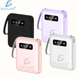  Batería Cargador Portátil con 4 Salidas y 1 Entrada - Potencia de 10000mAh con Salida de 5V/2A Inagotable en tu Bolsillo 