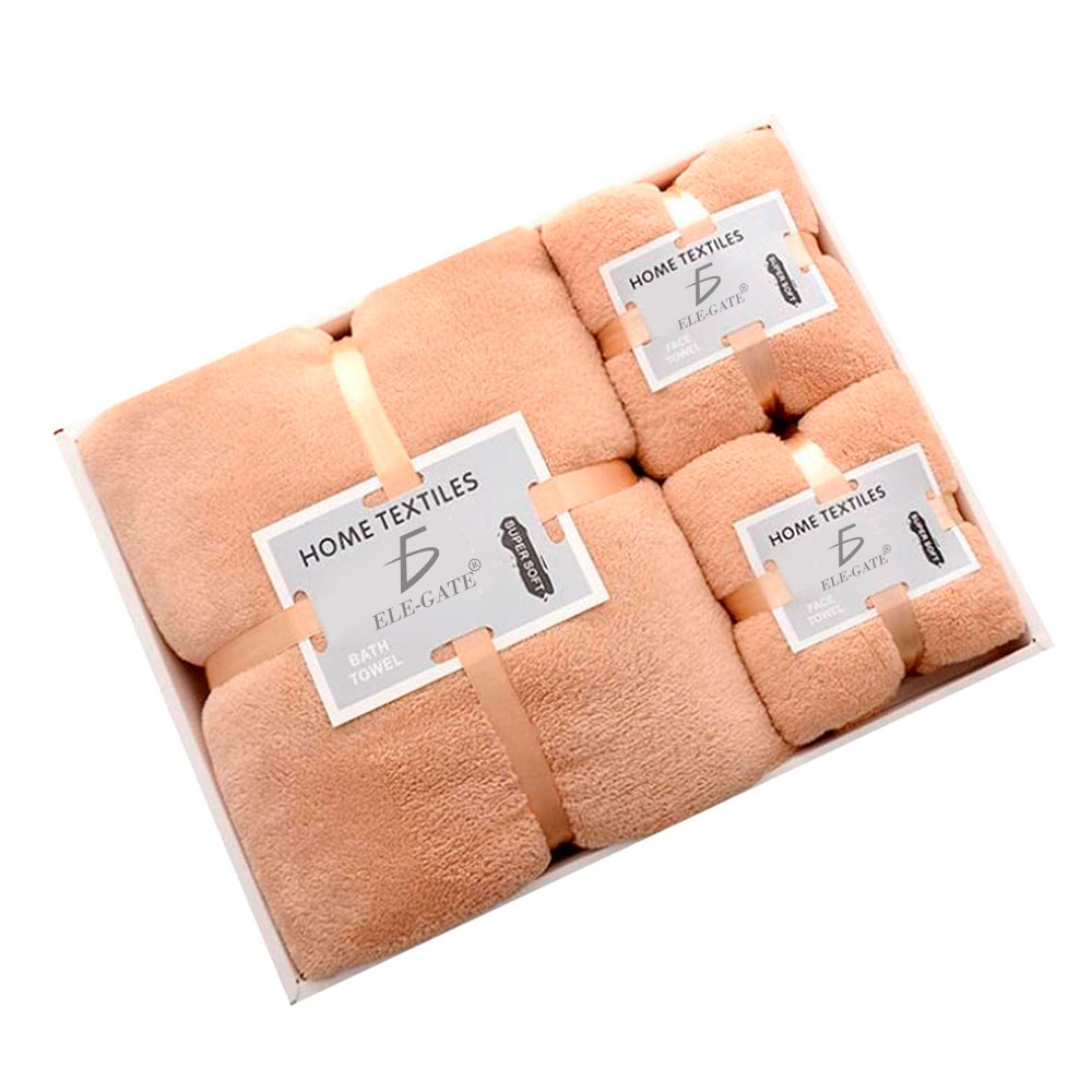 Juego de 3 Toallas para Baño y Manos - Suavidad y Absorción de Primera Clase