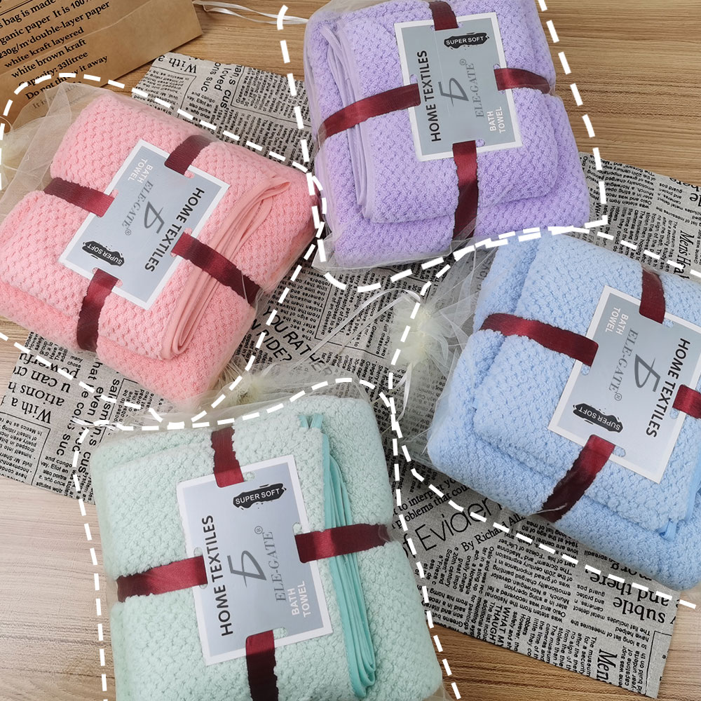 Juego de 3 Toallas para Baño y Manos - Suavidad y Absorción de Primera Clase - Image 3