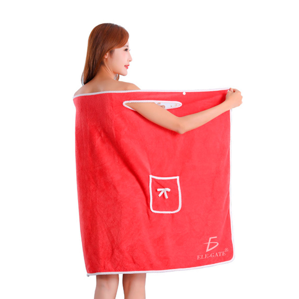 Toalla de Microfibra con Bolsillo para Manos Libres - Absorbente y Suave - Ideal para la Playa, el Gimnasio y el Hogar - Image 2