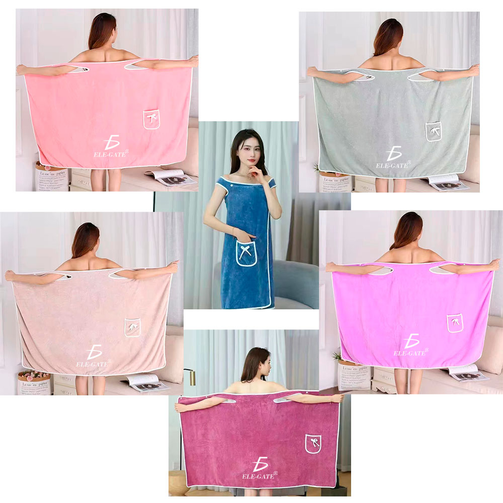 Toalla de Microfibra con Bolsillo para Manos Libres - Absorbente y Suave - Ideal para la Playa, el Gimnasio y el Hogar - Image 5