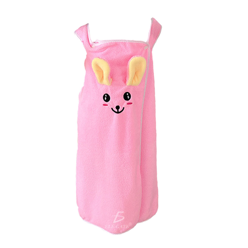 Toalla de Baño Suave con diadema para Niños y Diseño de Dibujos Animados - Image 5