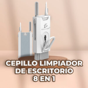 Kit de Limpieza 8 en 1 para Teclados, Pantallas, Auriculares y Teléfonos Móviles