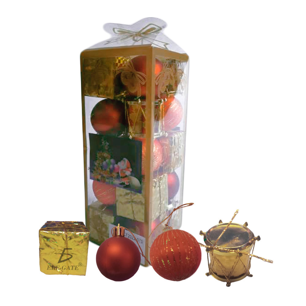 Conjunto de 20 Mini Colgantes de Árbol de Navidad - Decoración Festiva - Image 5