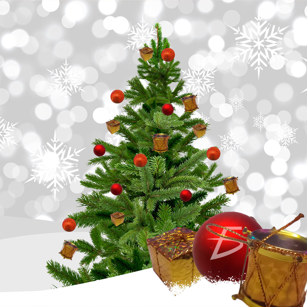 Conjunto de 20 Mini Colgantes de Árbol de Navidad - Decoración Festiva - Image 2