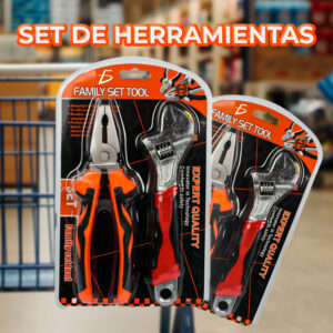 Juego de Pinza de Corte y Llave Perica