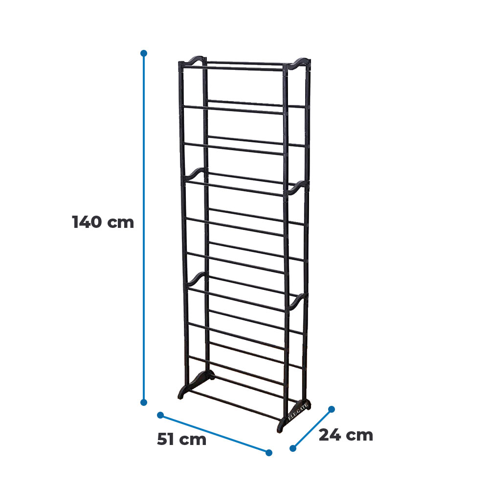 Zapatero de Metal con Estantes divididos- Organizador Multifuncional de 10 Niveles - Image 5