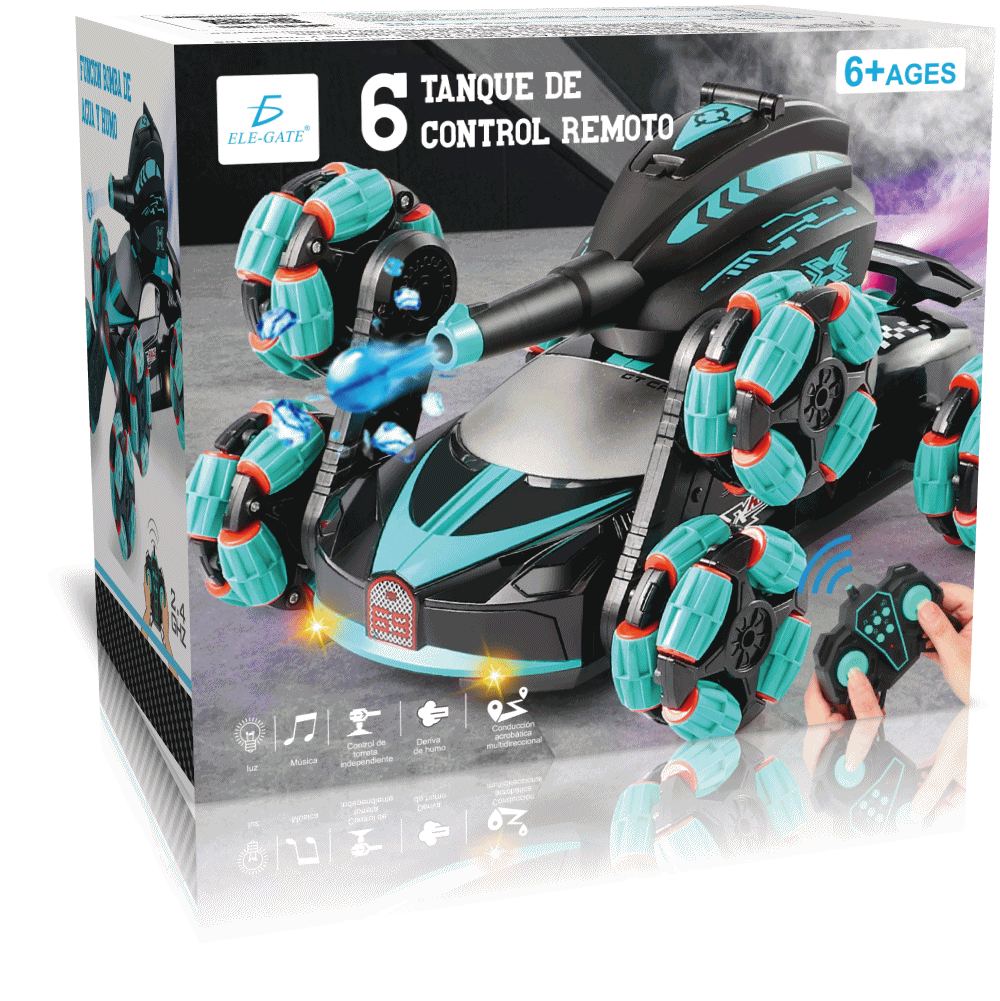 Coche de Bola de Agua RC de 2,4 GHz con Control Remoto y Ruedas Antideslizantes - Image 6