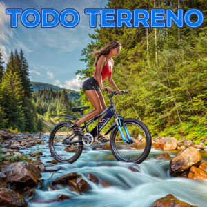 Bicicleta de Montaña Rodada 18 con Doble Amortiguador