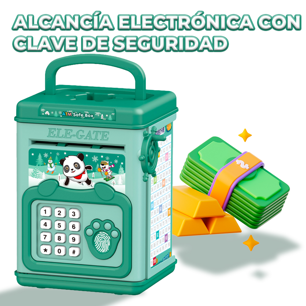 Alcancía de Juguete con Codigo de Seguridad - Image 2