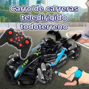 Coche de Carreras Teledirigido con Sensor de Gestos: ¡Derrapes y Velocidad sin Límites!