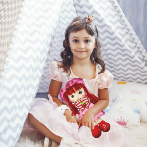 Muñeca de Tela de 25 cm: Un Regalo Ideal para Niños y Niñas