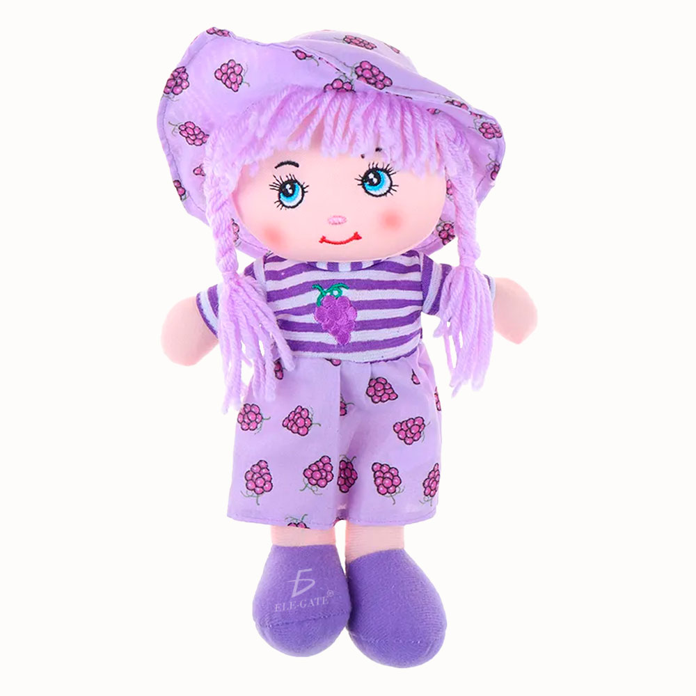 Muñecas de Dibujos Animados Kawaii de 35cm con Ropa de Frutas y Sombrero - Image 2