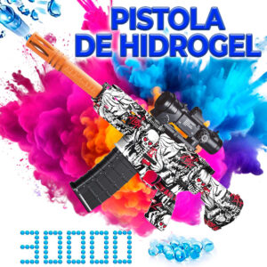 Pistola de Bolas de Gel - Lanzador de Juguete Automático con Bolas de Agua Gel