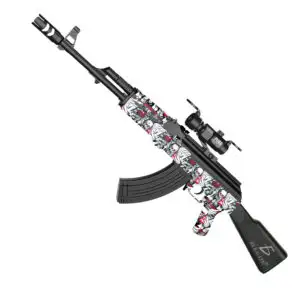 Pistola de Bolas de Gel Automática Recargable AK 47