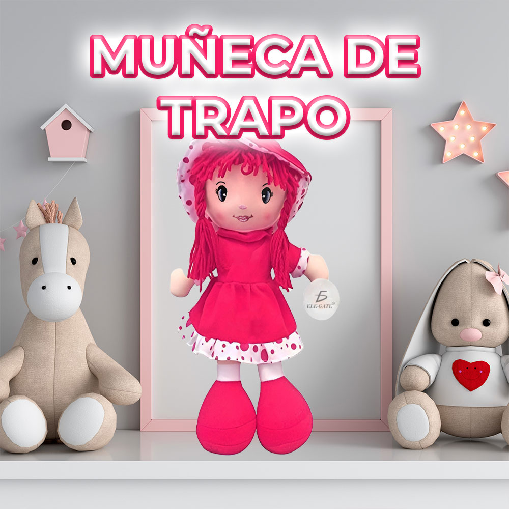 Muñeca de Peluche Abrazable de 25 cm - Image 5