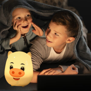 Luz de Noche LED para Niños con Control Remoto y Colores Ajustables