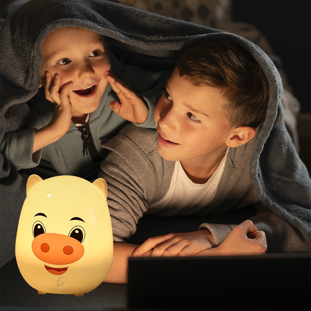 Luz de Noche LED para Niños con Control Remoto y Colores Ajustables