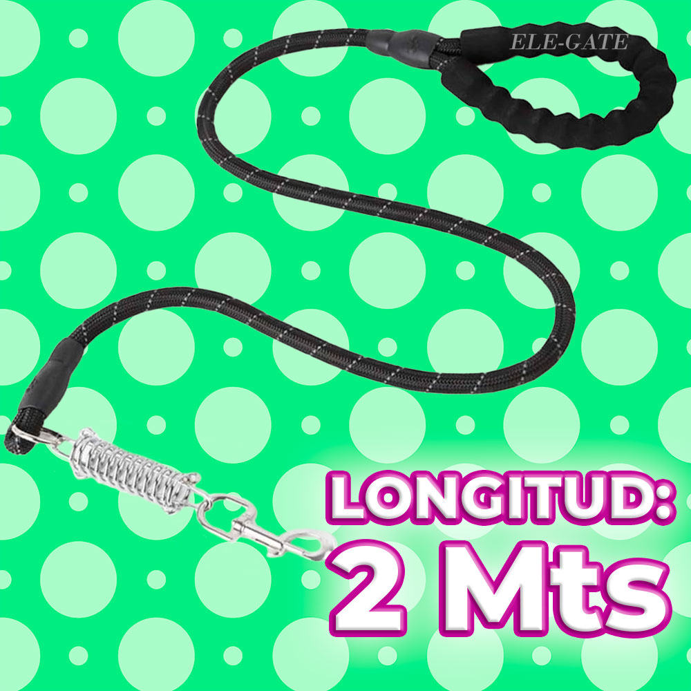 Correa de Nailon Resistente para Perros de 2 Metros - Image 2