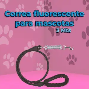 Cuerda de Nailon Resistente para Perros de 3 Metros