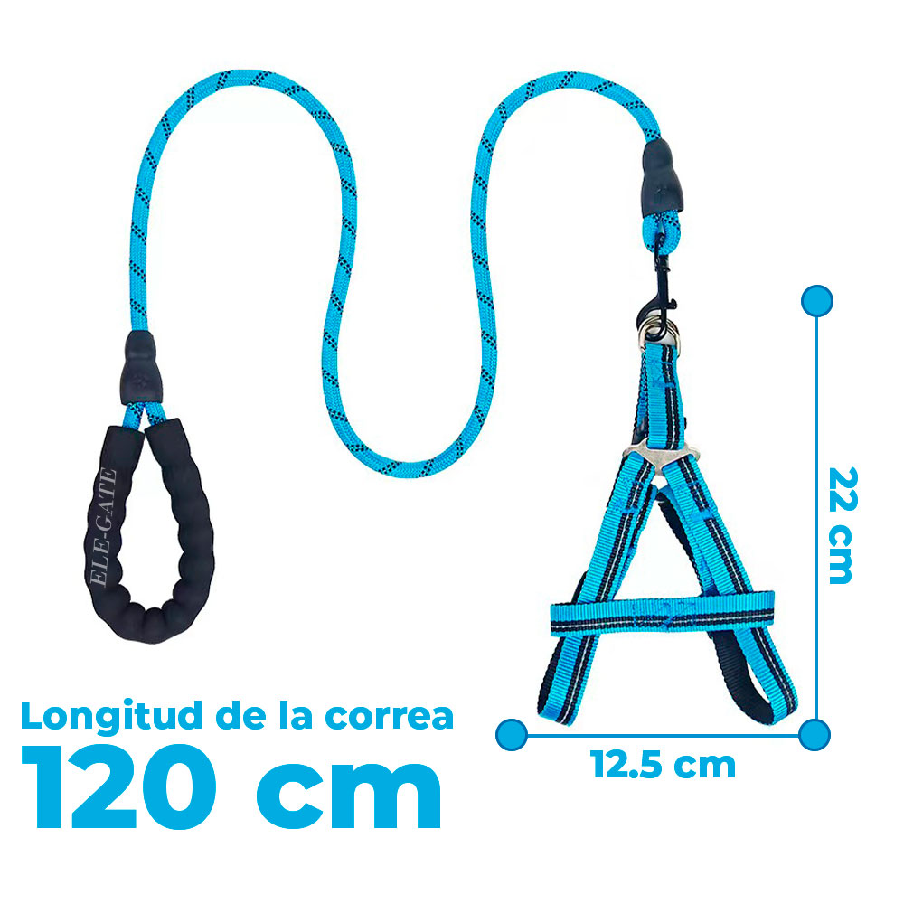 Kit de Arnés y Correa para Perros. Mascotas medianas - Image 2