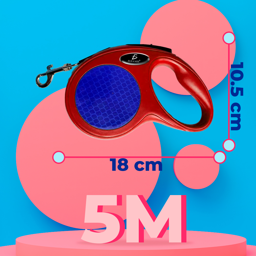 Correa Retráctil para Perro de 5 Metros - Ideal para Paseos sin Estrés - Image 4