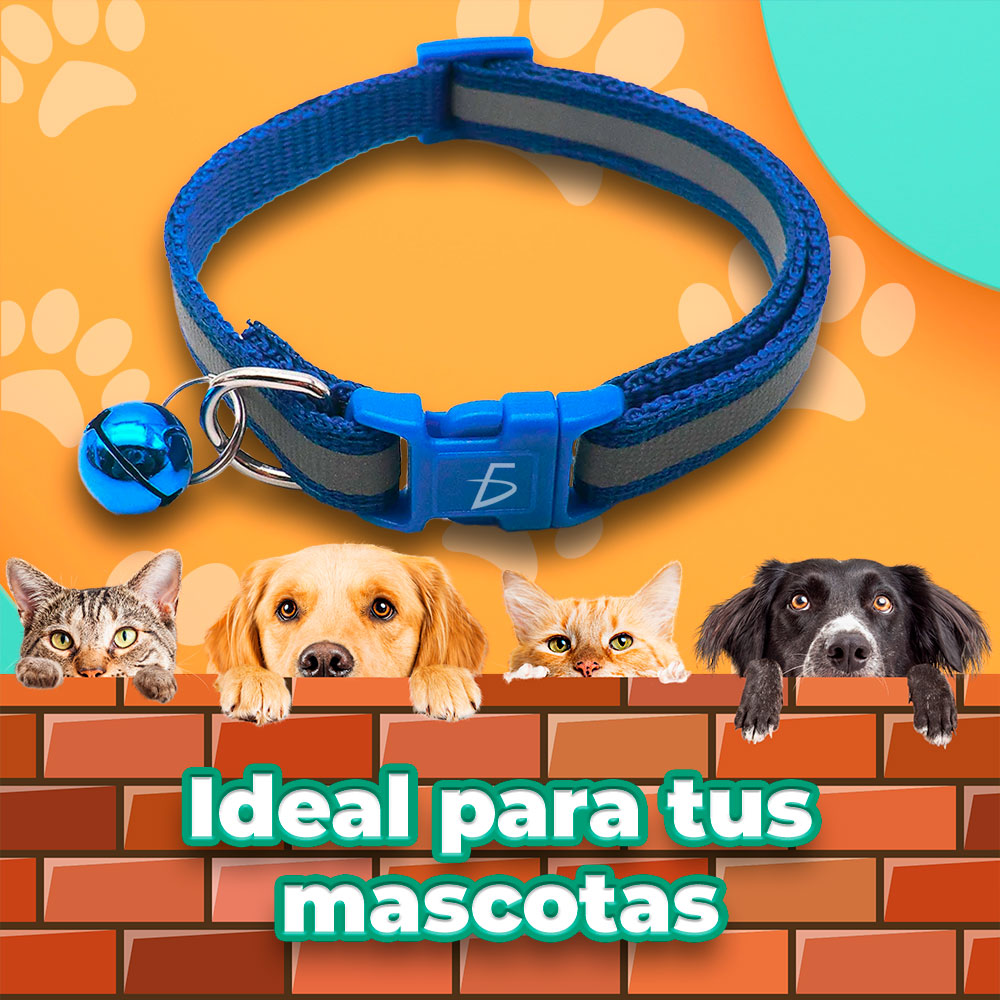 Collar Reflectante con Campana para Mascotas - Image 2