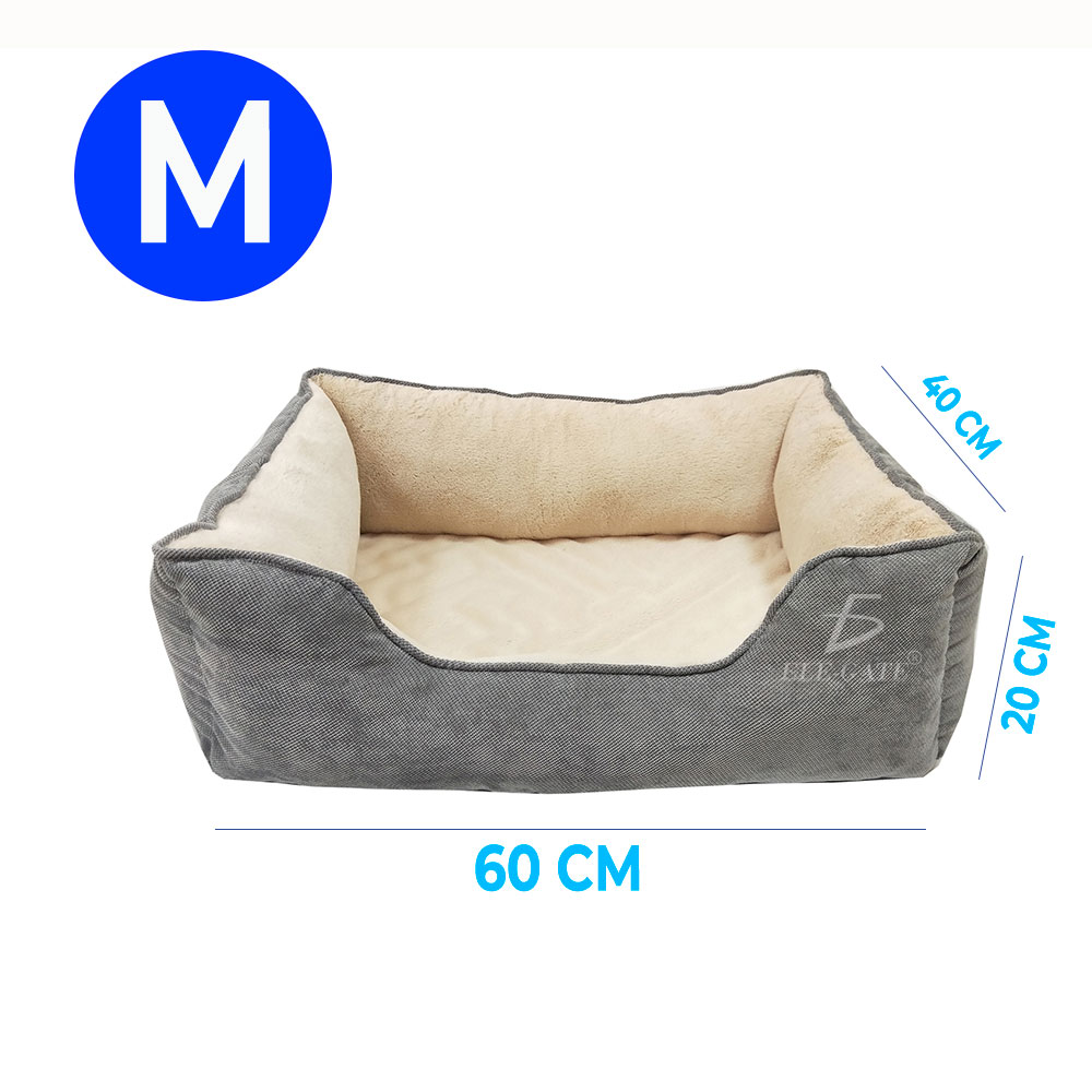 Cama Rectangular Lavable para Perros, Cálida y Cómoda, -Para Perros Medianos y Grandes - Image 2