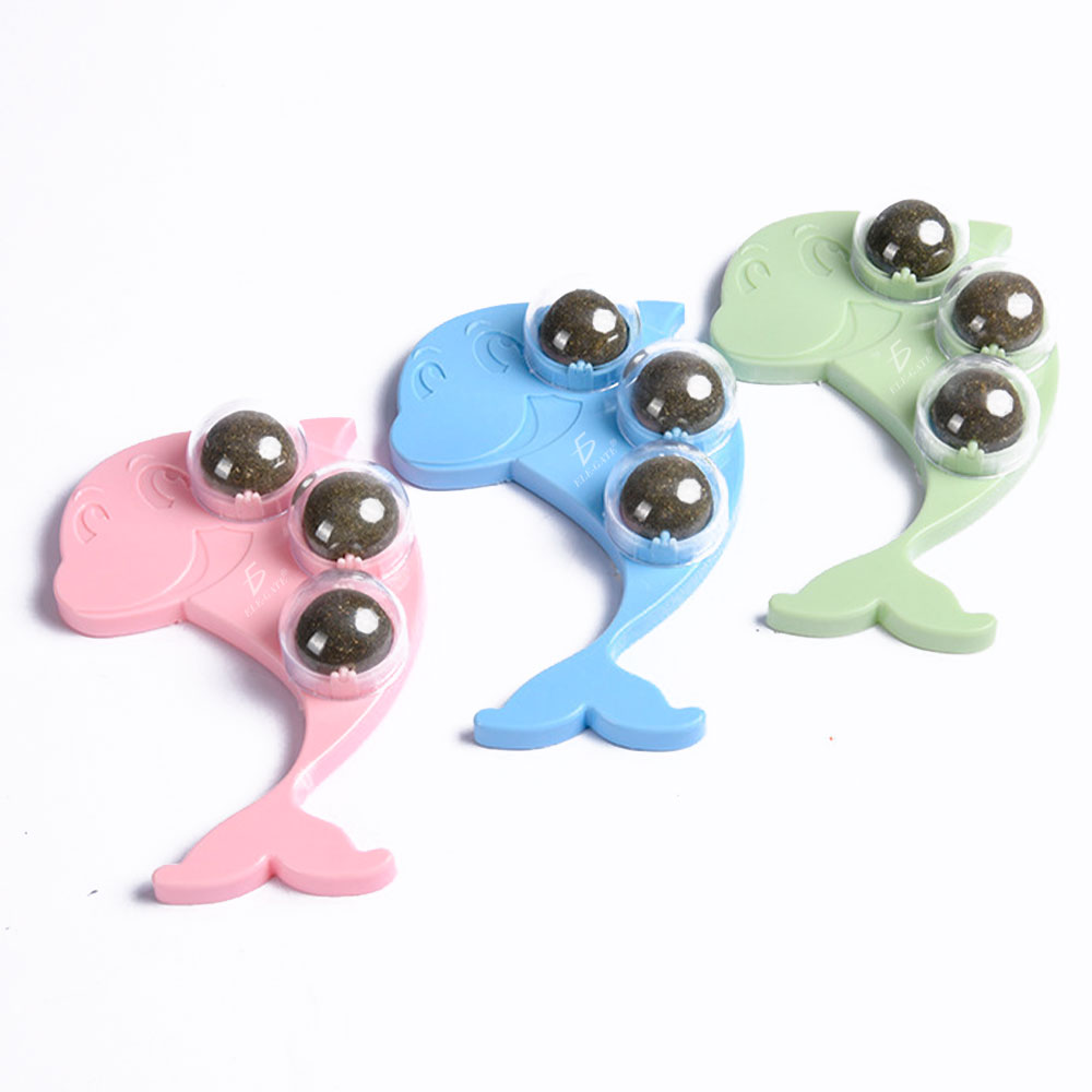 Bola Interactiva de Hierba Gatera en Forma de Delfín: Diversión Felina Garantizada - Image 5