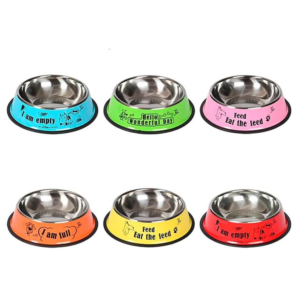 Cuenco de Acero Inoxidable para Mascotas con Base Antideslizante" - Image 5