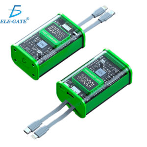 Banco de energía PD22.5W, estuche de carga rápida, batería de polímero de 10000mAh