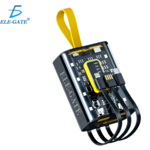 Mini Power Bank 10000mAh con Pantalla Digital Inteligente y Luz LED Nocturna