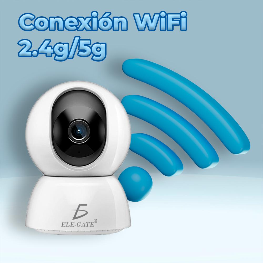 Cámara de Seguridad 2K con Visualización en Vivo a 3MP Funciona con Alexa Conexión 2.4 GHz - Image 4