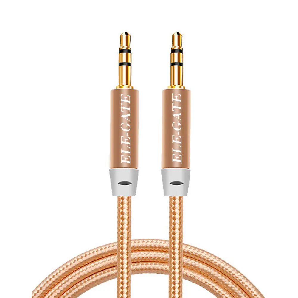 Cable de Audio Estéreo de 3.5 mm - Conexión Perfecta de 1 Metro - Imagen 5