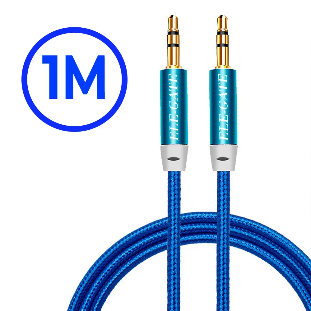 Cable de Audio Estéreo de 3.5 mm - Conexión Perfecta de 1 Metro - Imagen 2